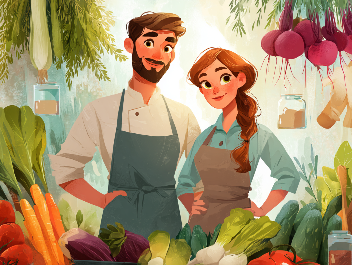 Świeże warzywa i składniki do zdrowego posiłku